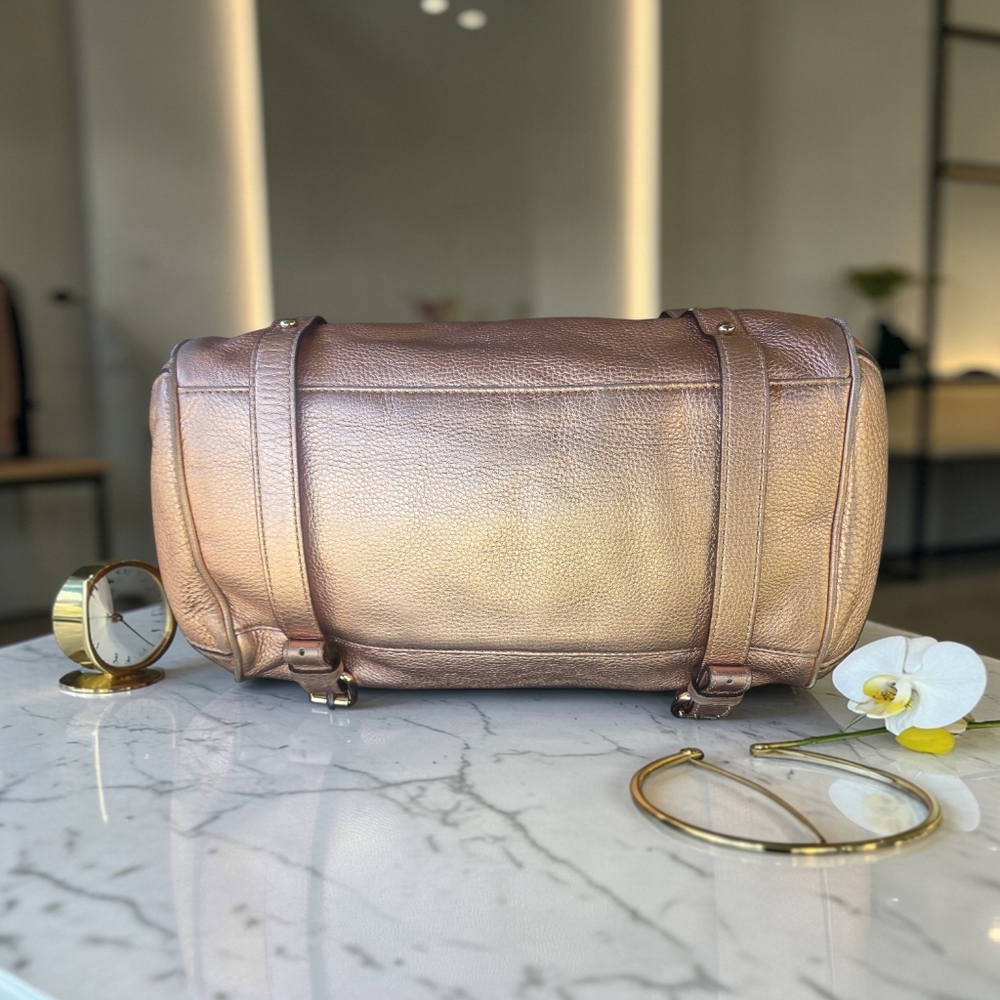 Rebecca Minkoff Gold Cupid Satchel - Picture 8 of 16